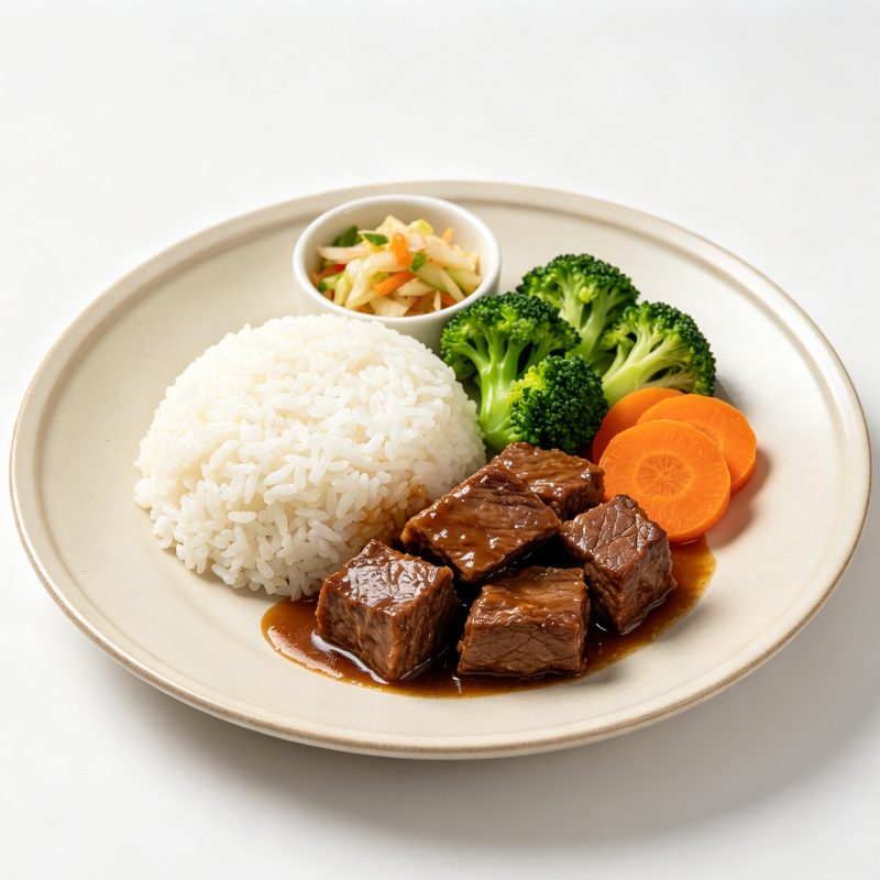 Black Pepper Beef with Bell Peppers